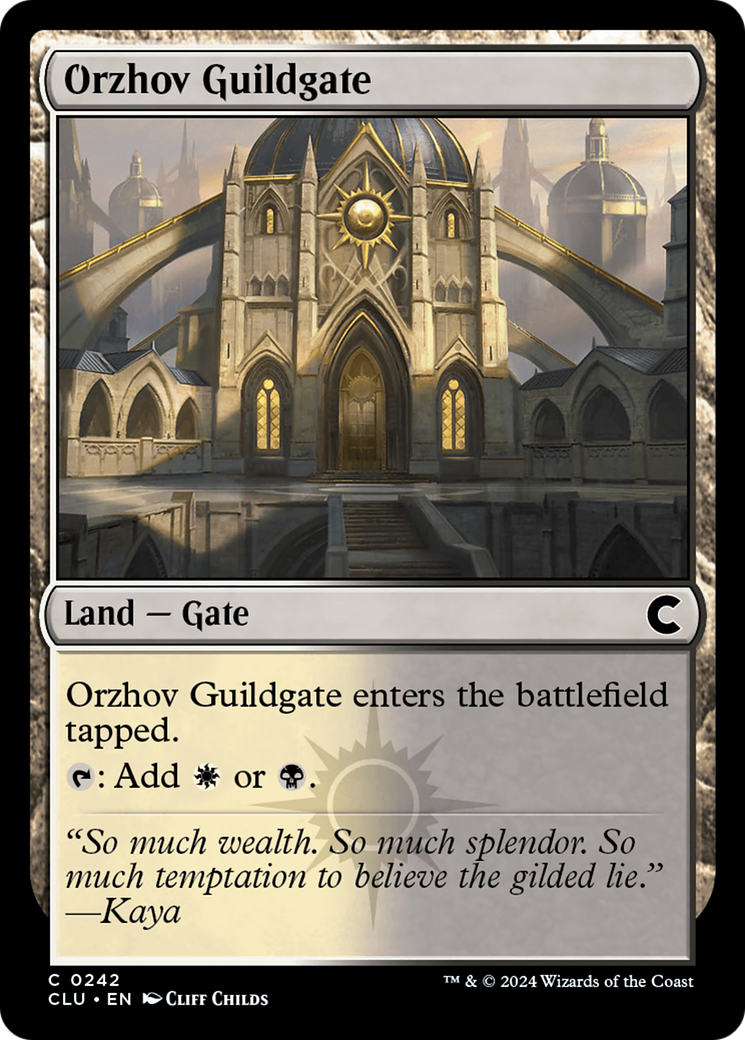Orzhov Guildgate [CLU - 242]