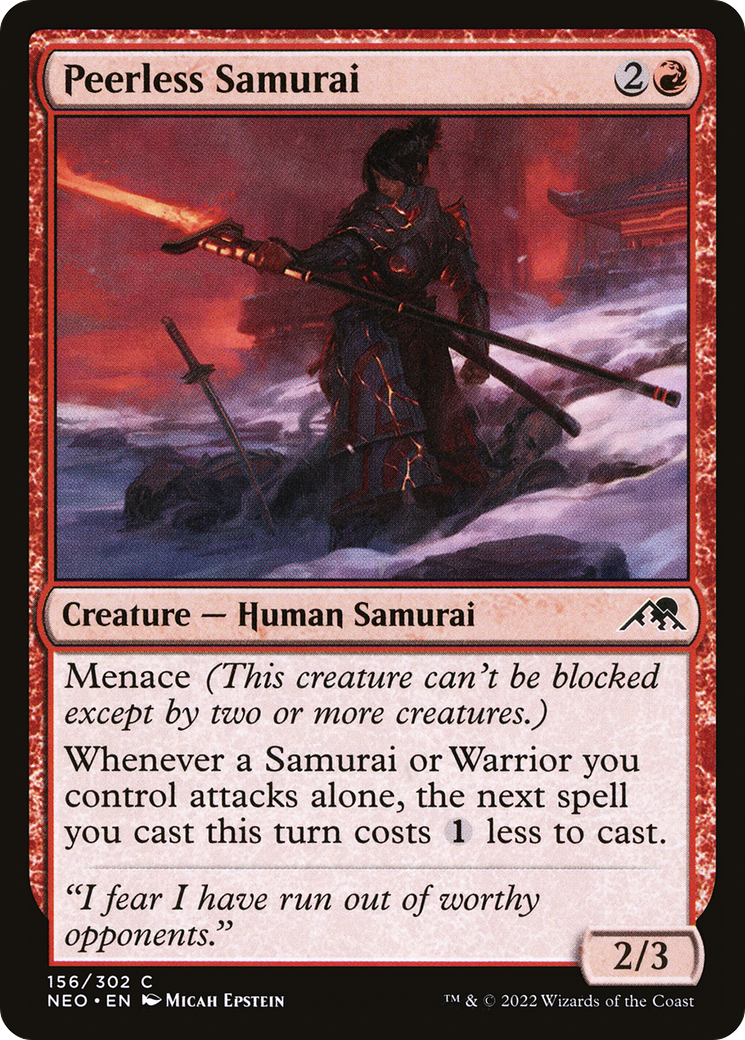Peerless Samurai [NEO - 156]