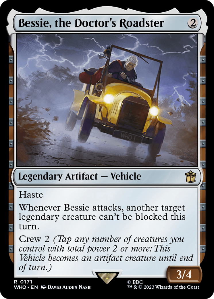 Bessie, the Doctor's Roadster [WHO - 171]