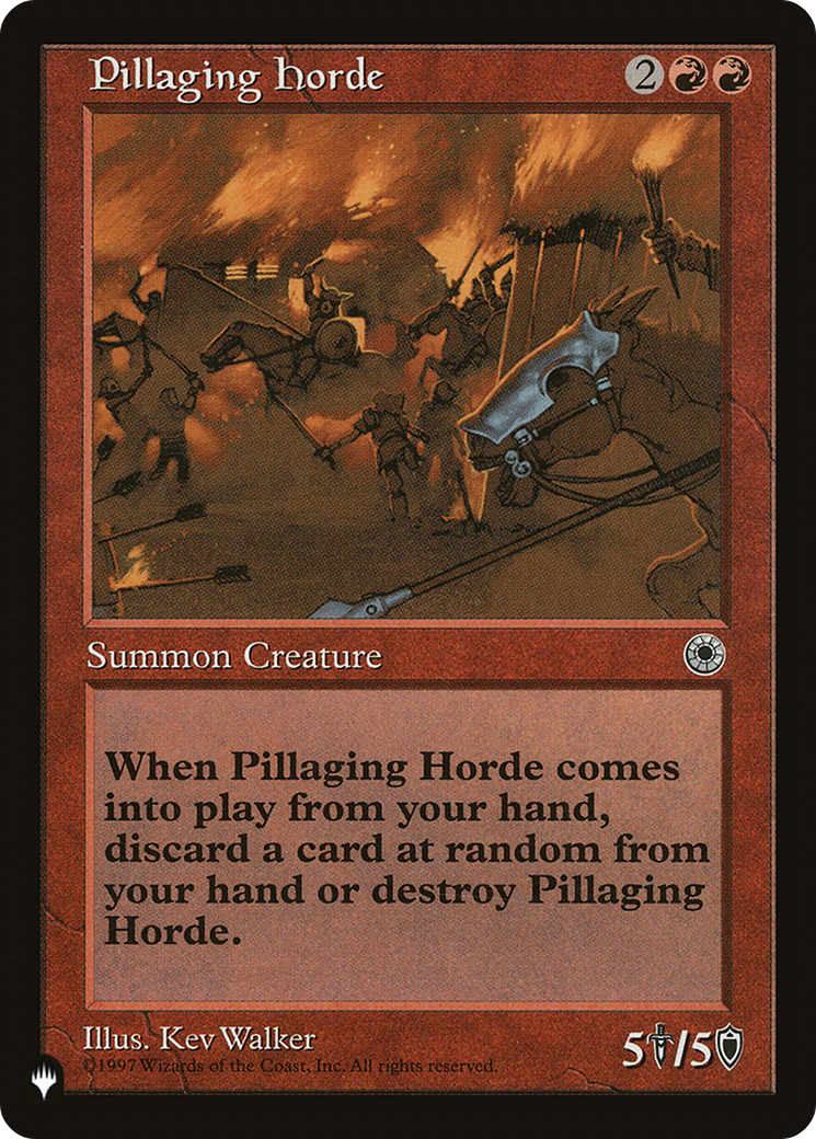Pillaging Horde [LIST - N/A]