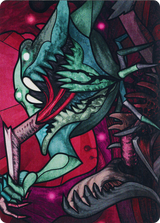 Yargle, Glutton of Urborg // Yargle, Glutton of Urborg (AMOM-072) - March of the Machine Art Series (Borderless)