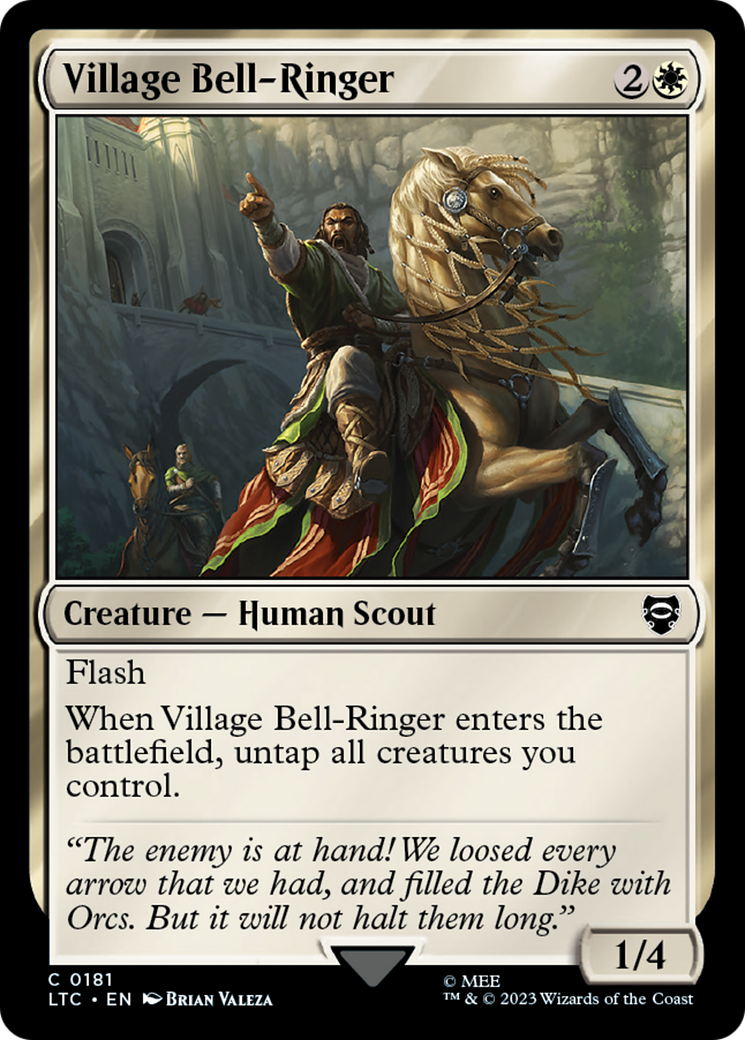 Village Bell-Ringer [LTC - 181]