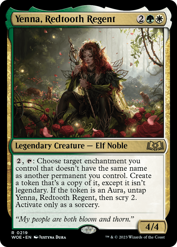 Yenna, Redtooth Regent [WOE - 219]