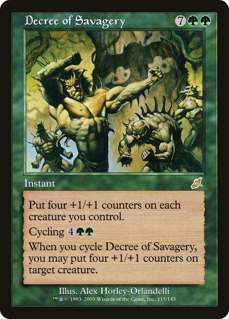 Decree of Savagery [SCG - 115]