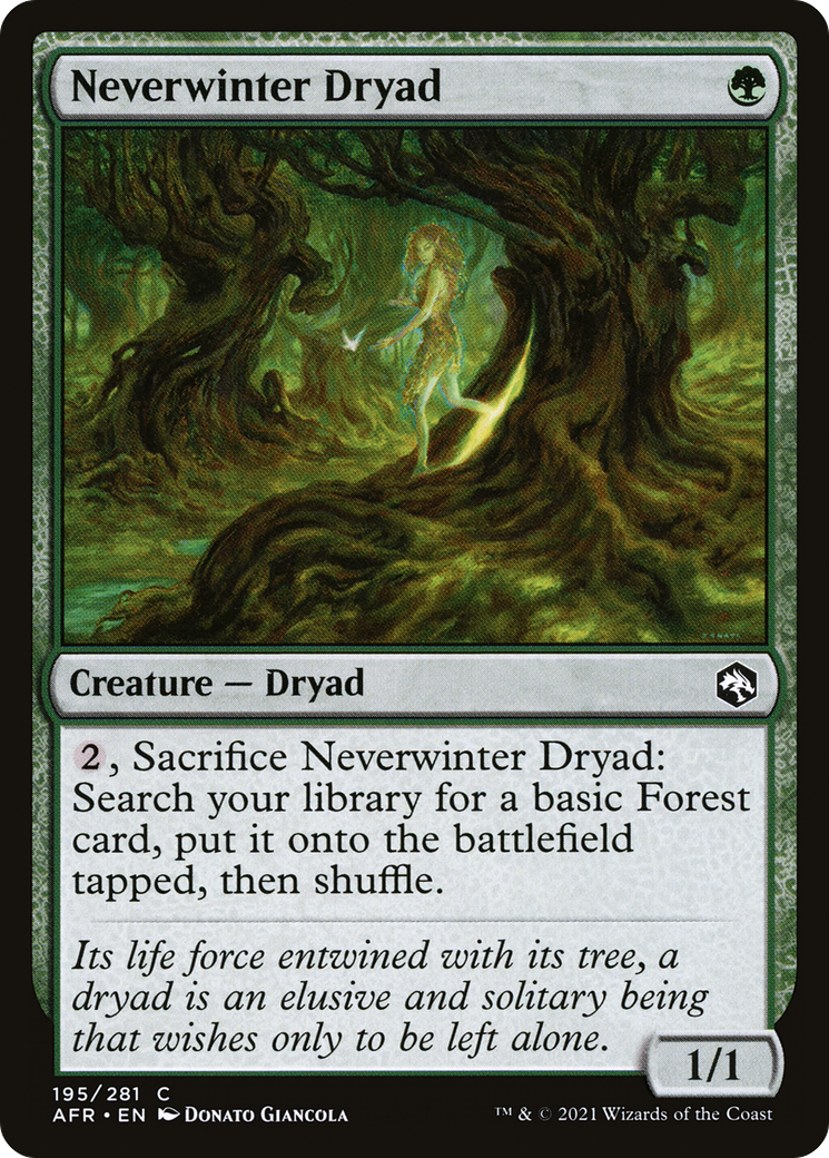 Neverwinter Dryad [AFR - 195]
