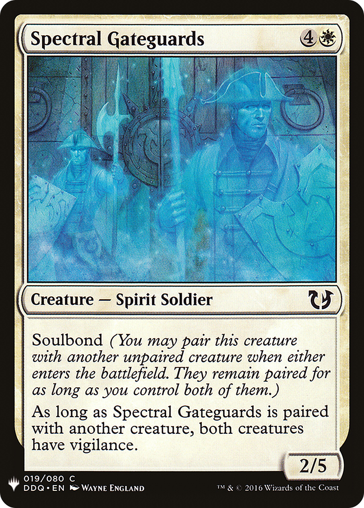 Spectral Gateguards [LIST - 19]