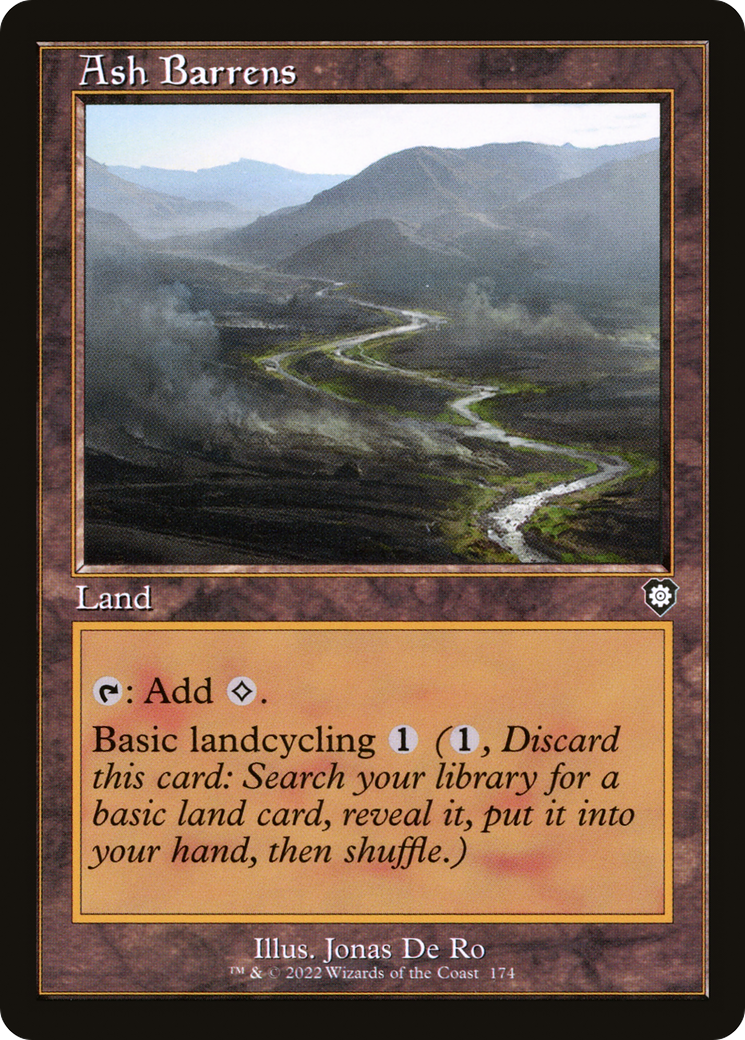 Ash Barrens (Retro Frame) [BRC - 174]