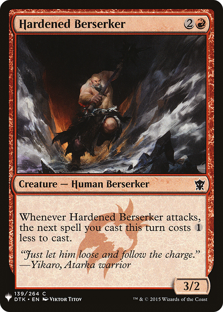 Hardened Berserker [LIST - 139]