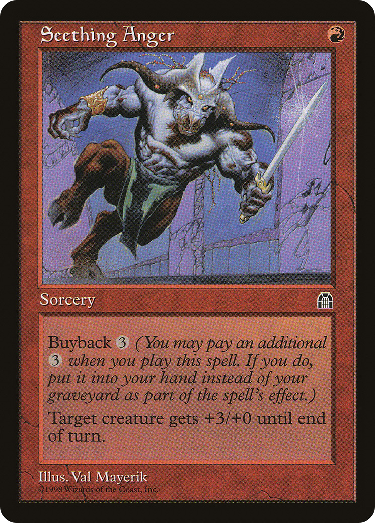 Seething Anger [STH - N/A]