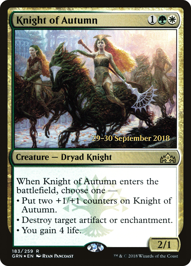 Knight of Autumn [PRE - 183]
