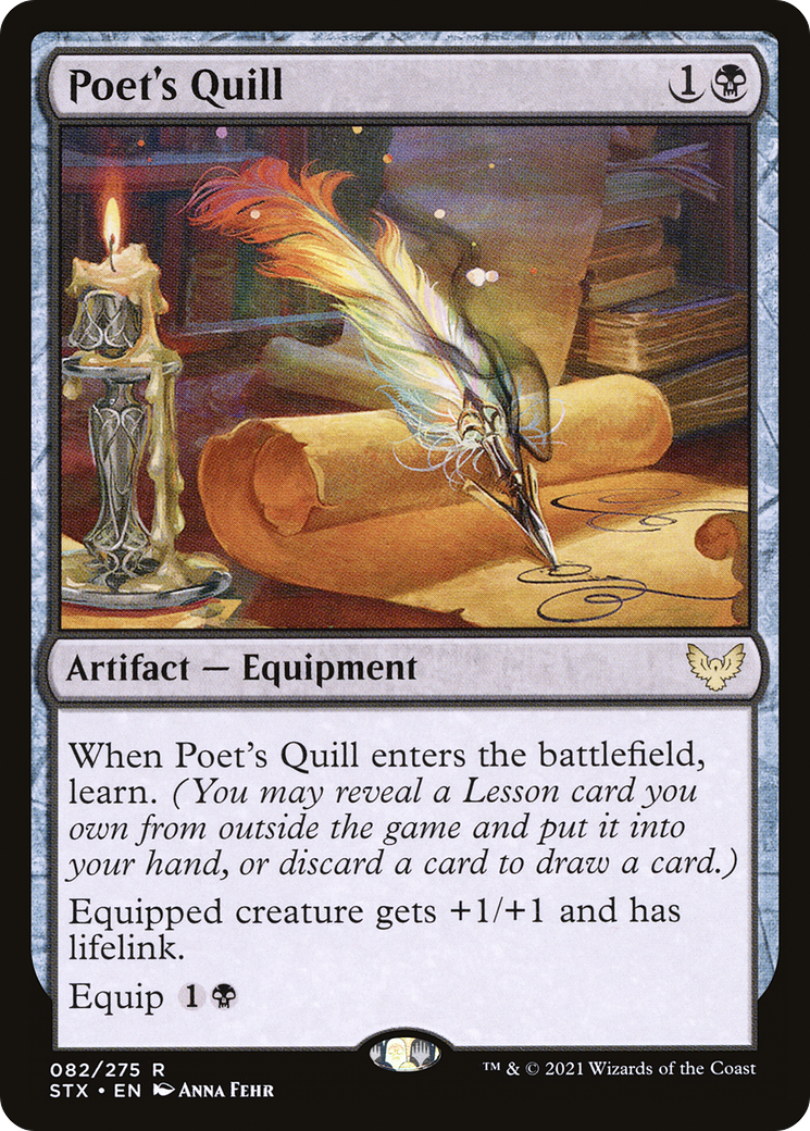 Poet's Quill [STX - 82]