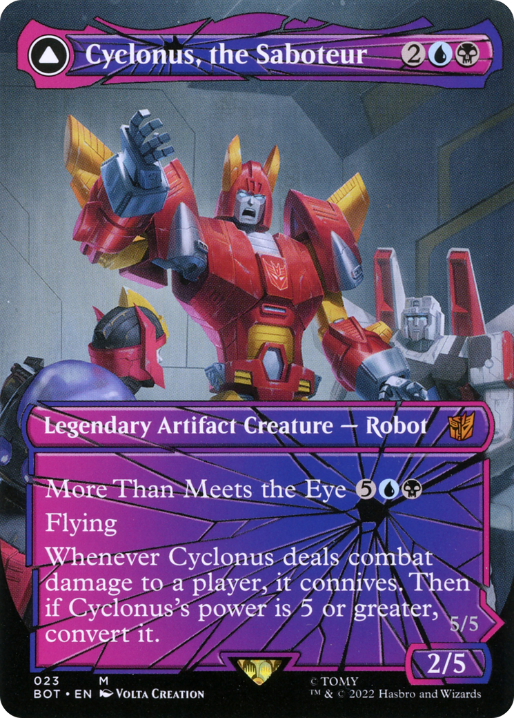 Cyclonus, the Saboteur (Shattered Glass) [BOT - 23]