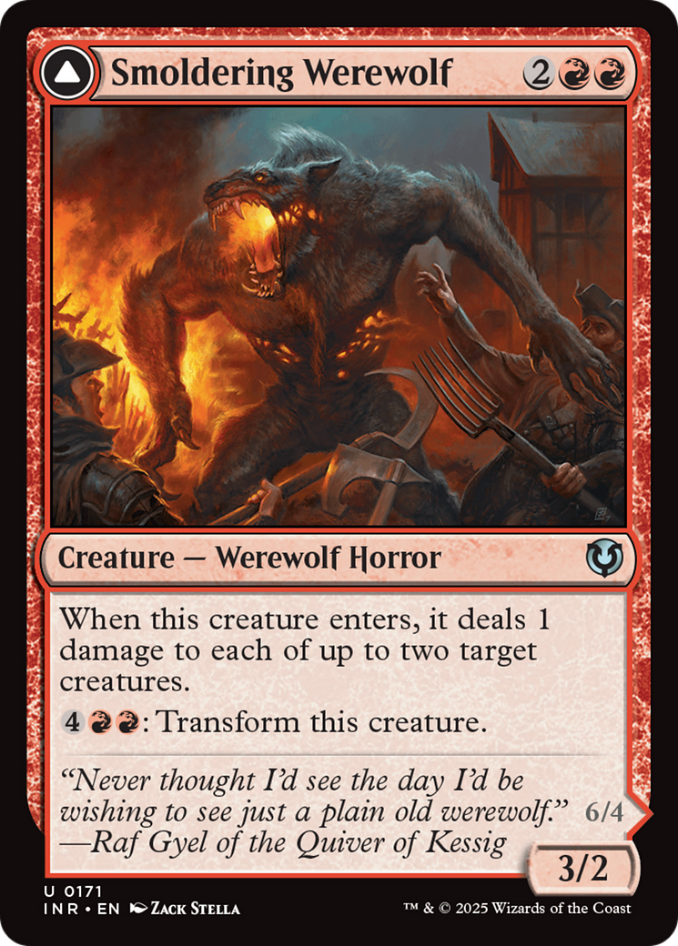 Smoldering Werewolf [INR - 171]