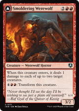 Smoldering Werewolf (INR-171) - Innistrad Remastered Foil