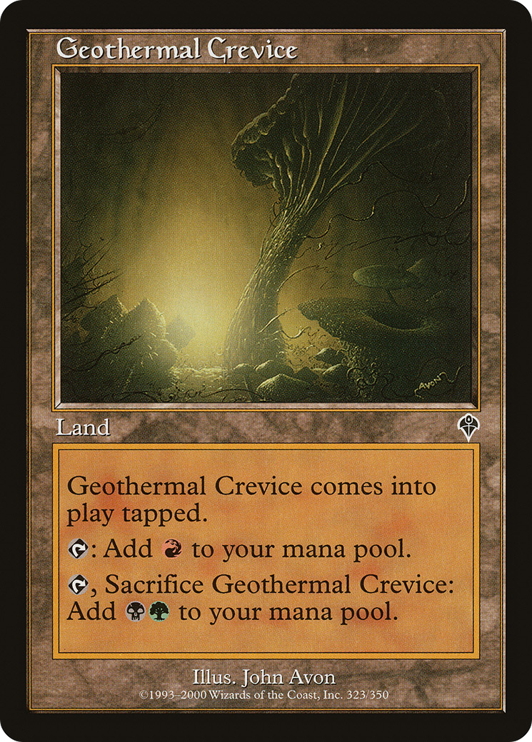 Geothermal Crevice [INV - 323]