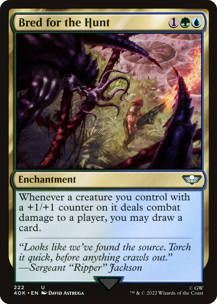 Bred for the Hunt [40K - 222]