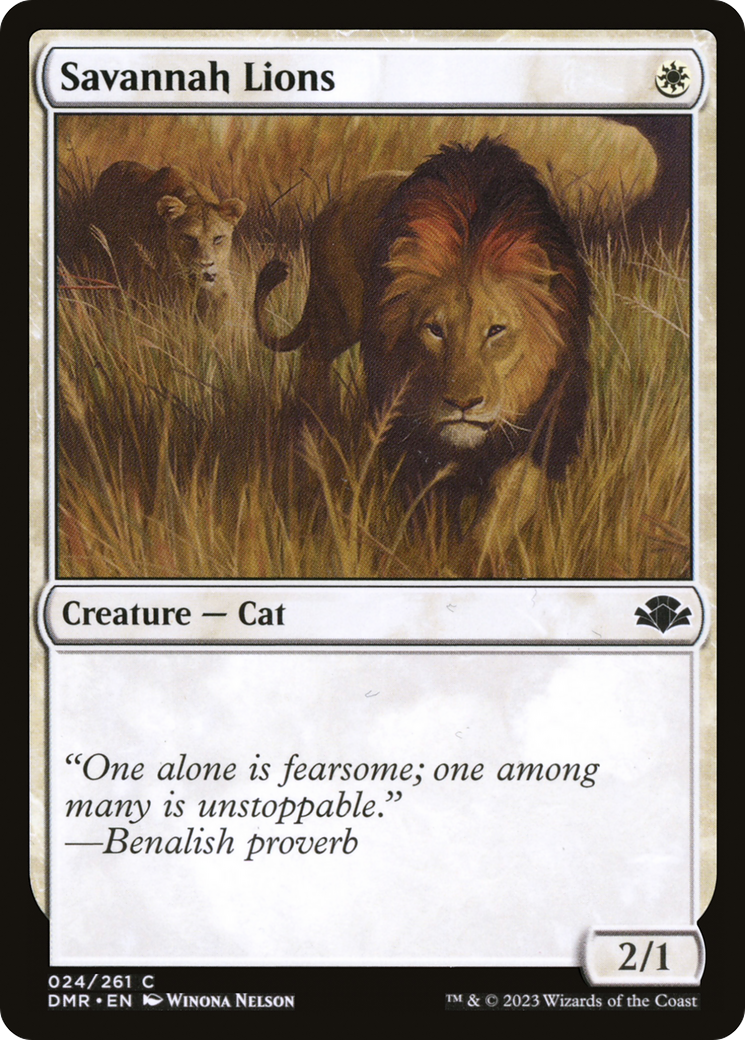 Savannah Lions [DMR - 24]