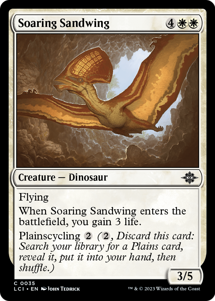 Soaring Sandwing (LCI-035) - The Lost Caverns of Ixalan