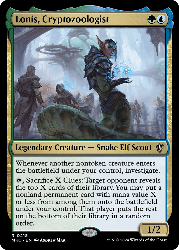 Lonis, Cryptozoologist [MKC - 215]