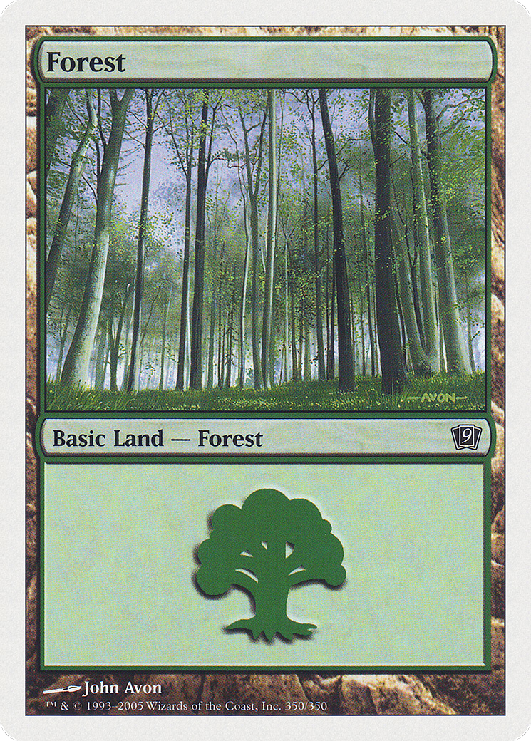 Forest (350) (9ED-350) - 9th Edition