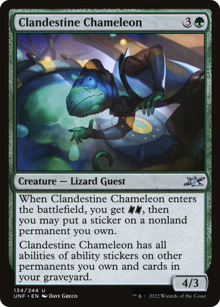 Clandestine Chameleon [UNF - 134]
