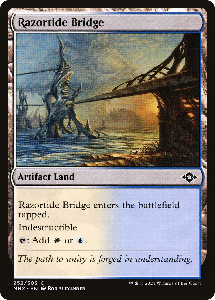 Razortide Bridge (MH2-252) - Modern Horizons 2 Foil