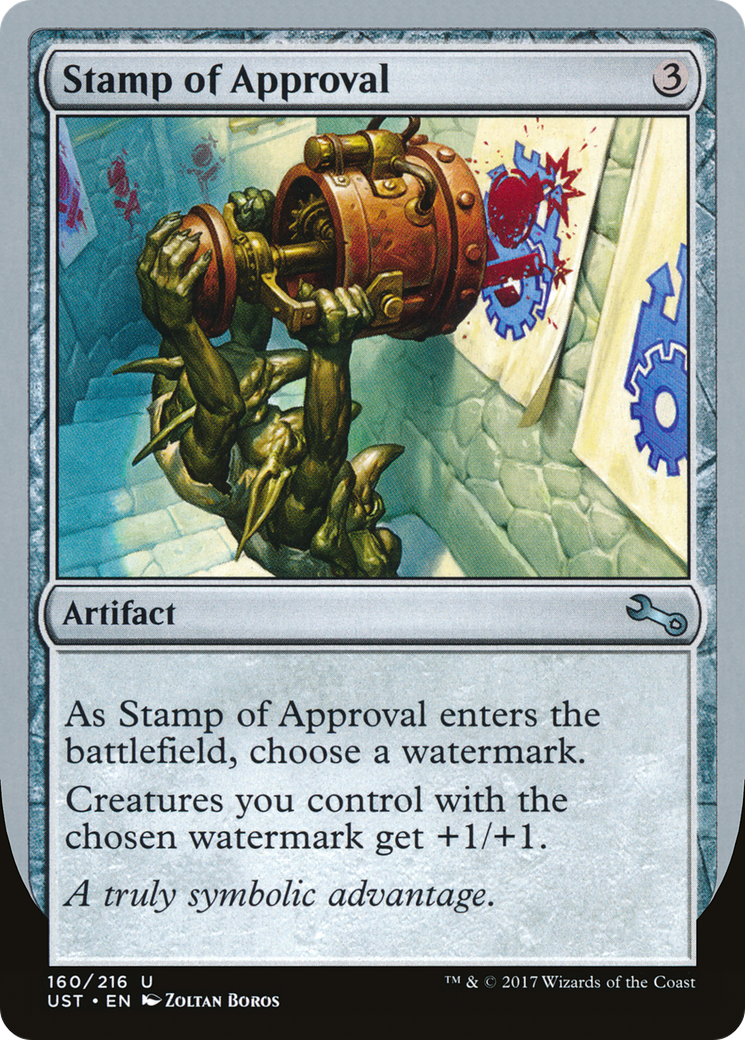 Stamp of Approval [UST - 160]