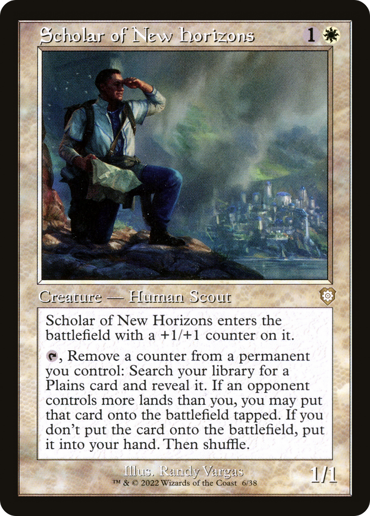 Scholar of New Horizons (Retro Frame) [BRC - 6]