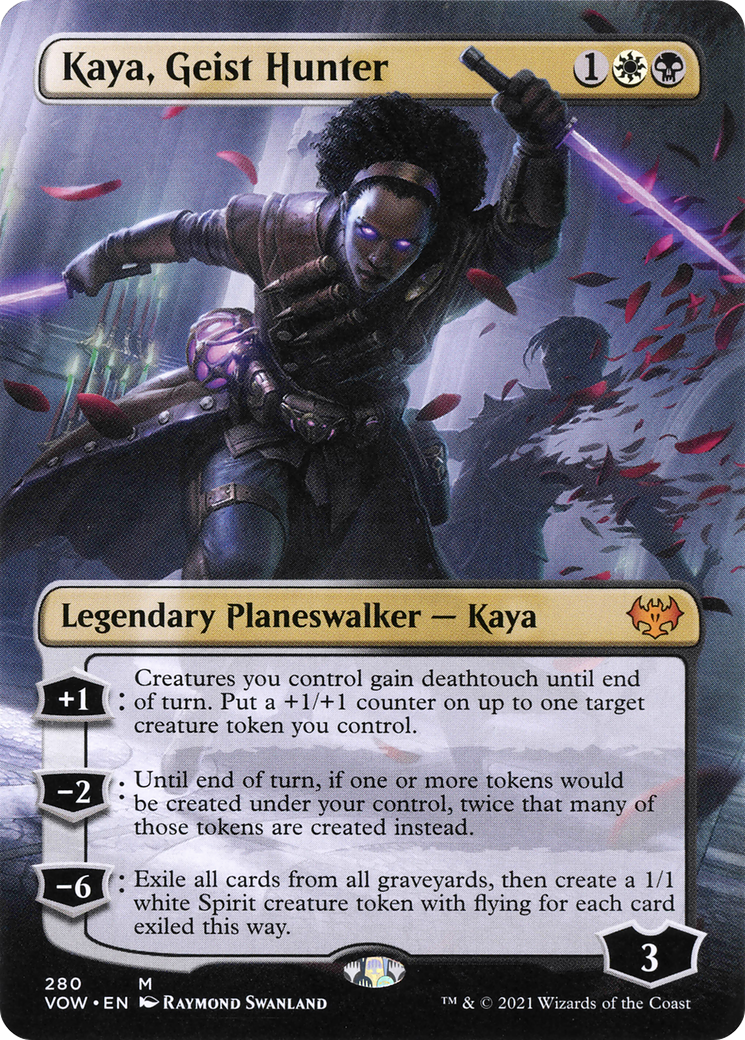 Kaya, Geist Hunter (Borderless) [VOW - 280]