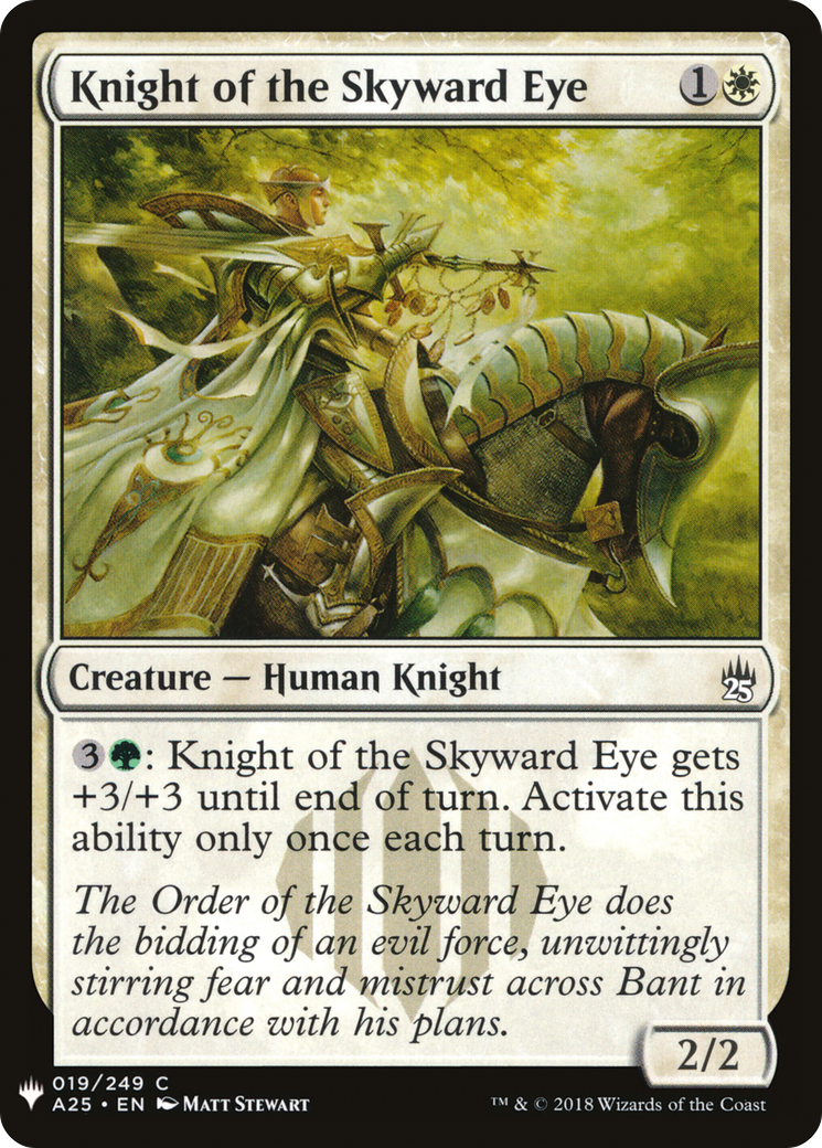 Knight of the Skyward Eye [LIST - 19]