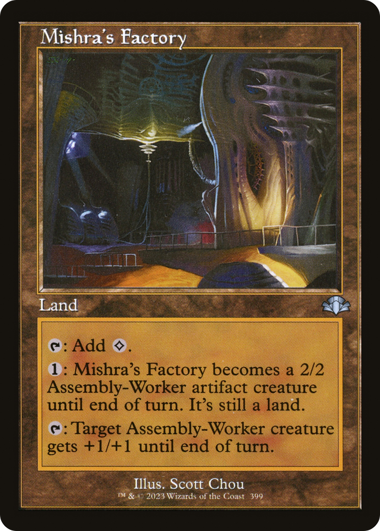 Mishra's Factory (Retro Frame) [DMR - 399]