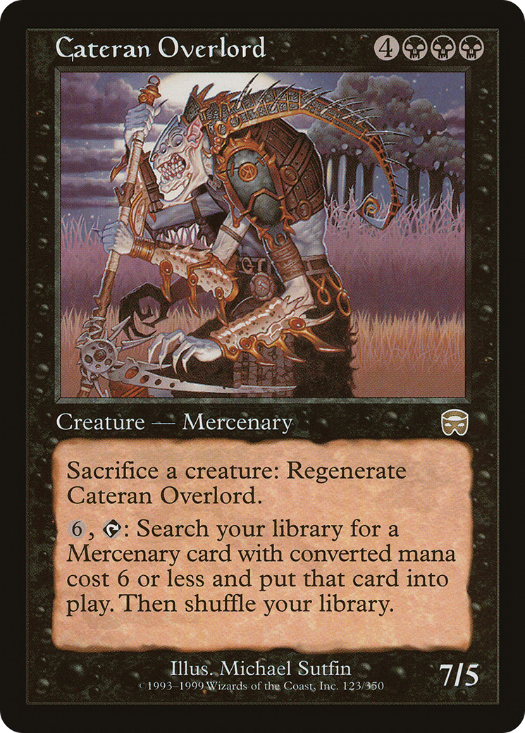 Cateran Overlord [MMQ - 123]