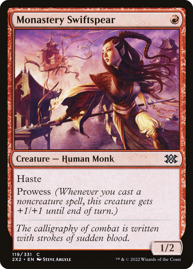 Monastery Swiftspear [2X2 - 119]