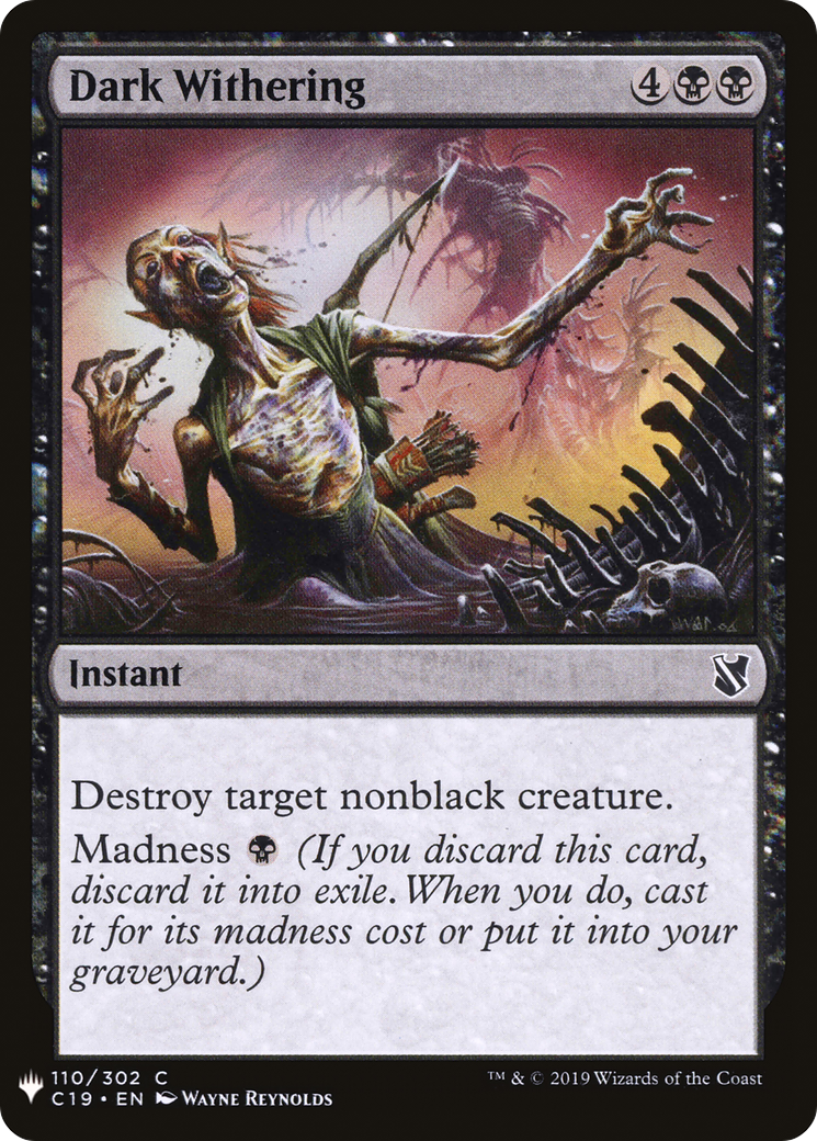 Dark Withering [LIST - 110]