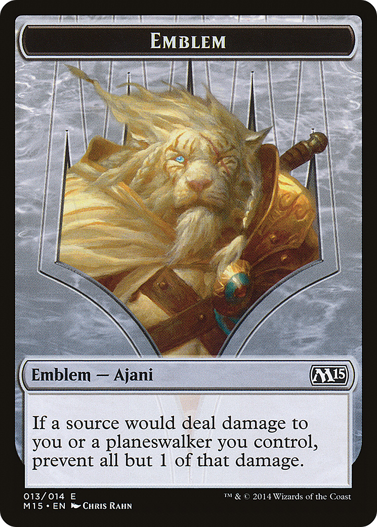 Emblem - Ajani Steadfast [M15 - 13]
