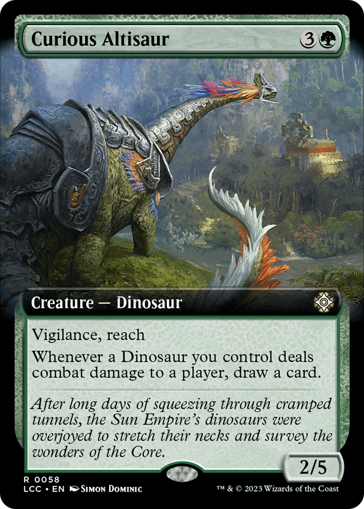 Curious Altisaur (Extended Art) [LCC - 58]