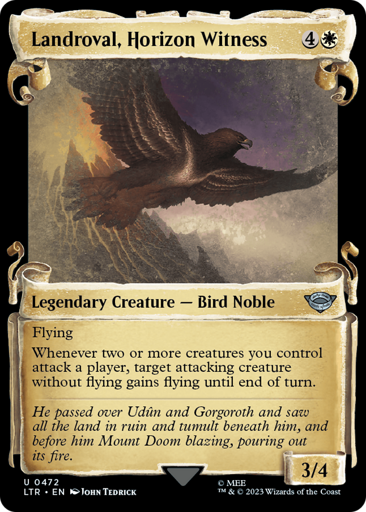 Landroval, Horizon Witness (Showcase Scrolls) [LTR - 472]