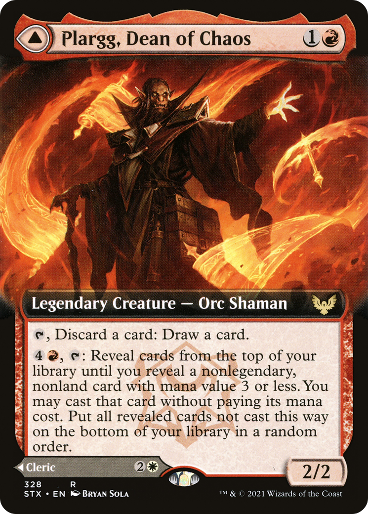 Plargg, Dean of Chaos (Extended Art) [STX - 328]