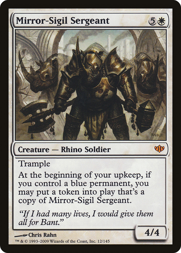 Mirror-Sigil Sergeant [CON - 12]