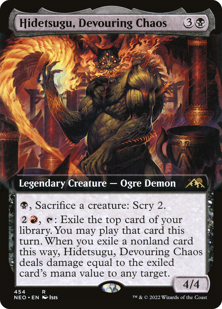 Hidetsugu, Devouring Chaos (Extended Art) [NEO - 454]