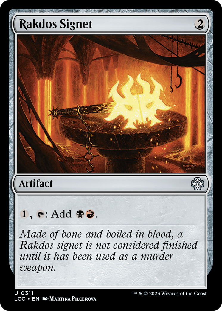 Rakdos Signet [LCC - 311]