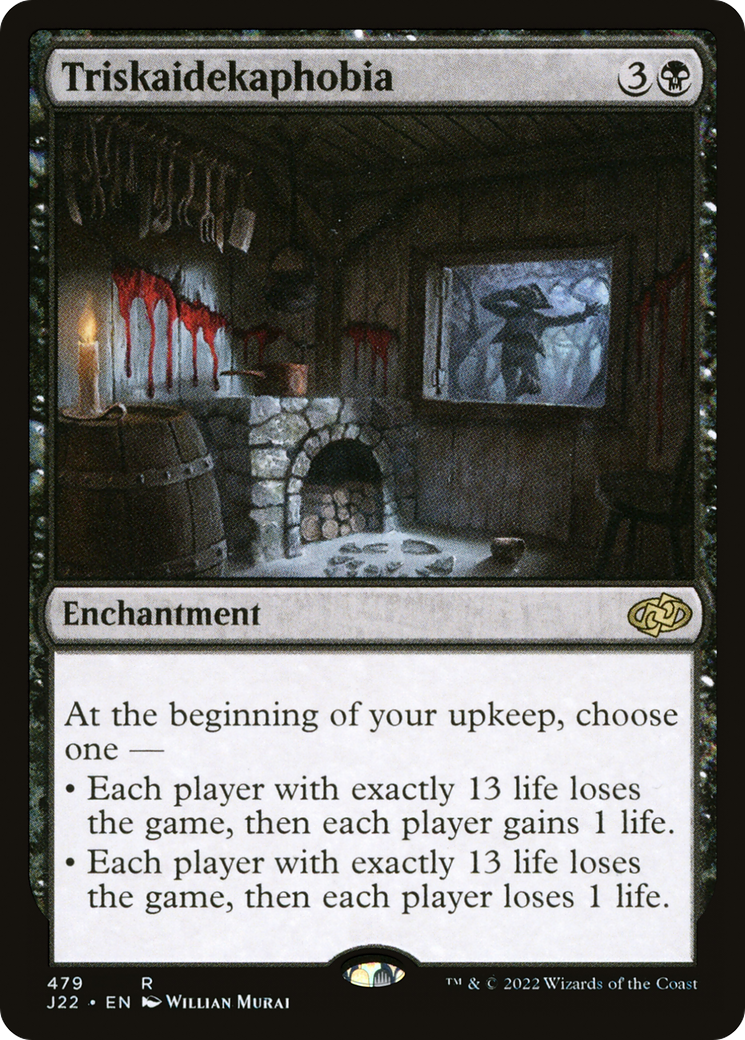 Triskaidekaphobia [J22 - 479]
