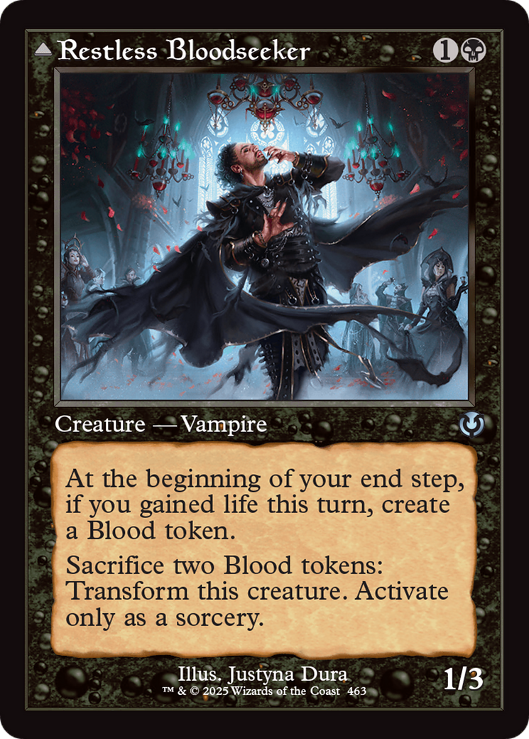 Restless Bloodseeker (Retro Frame) (INR-463) - Innistrad Remastered Foil