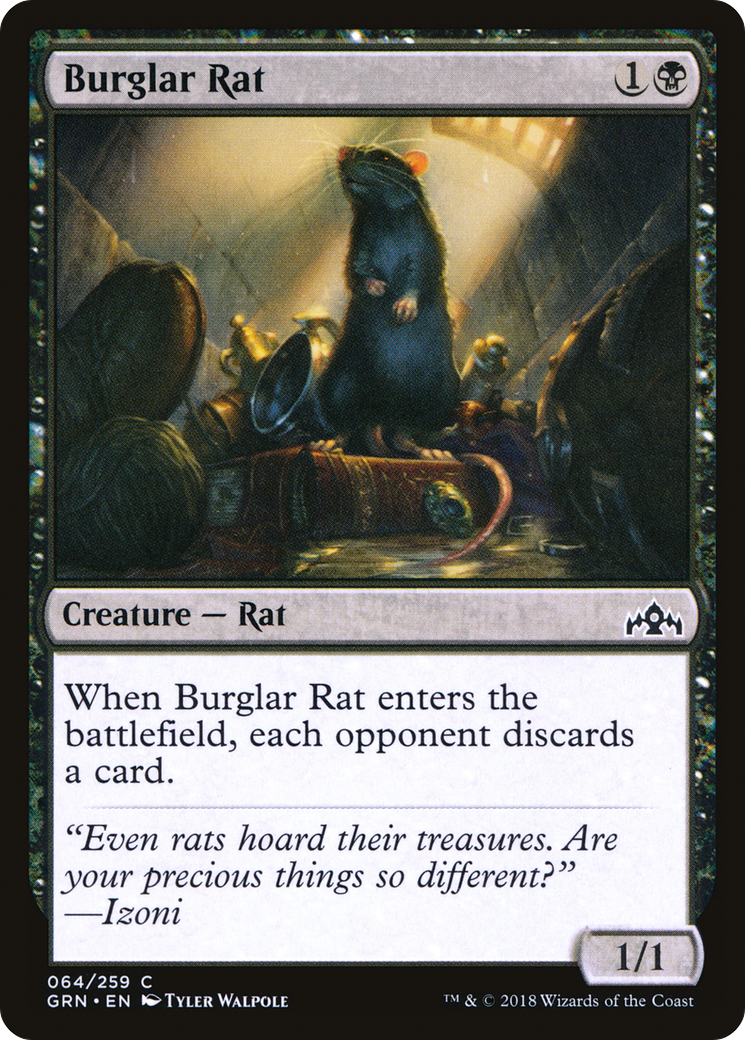 Burglar Rat [GRN - 64]