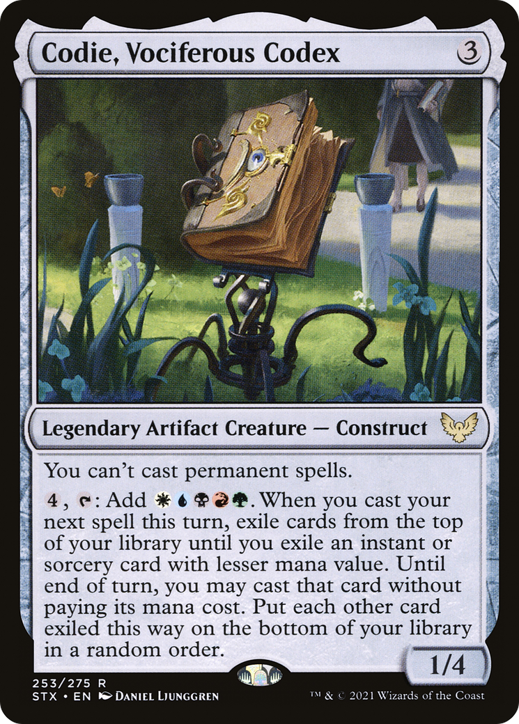 Codie, Vociferous Codex [STX - 253]