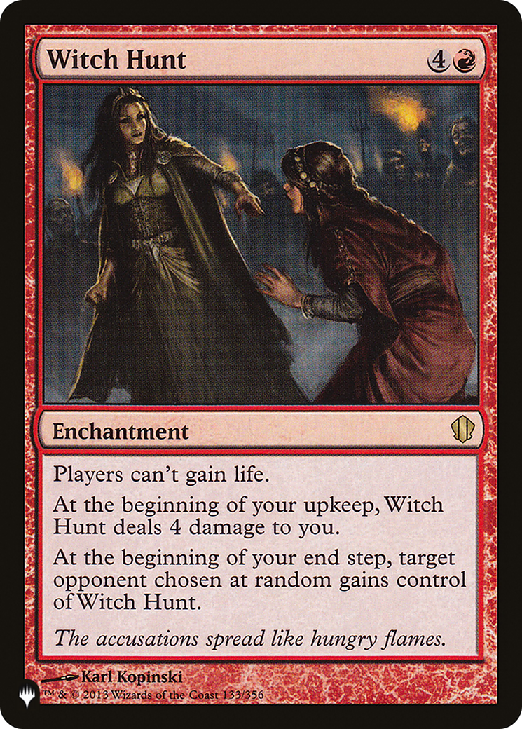 Witch Hunt [LIST - 133/356]