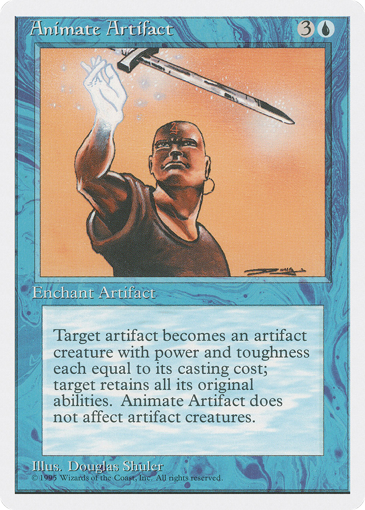 Animate Artifact [4ED - N/A]