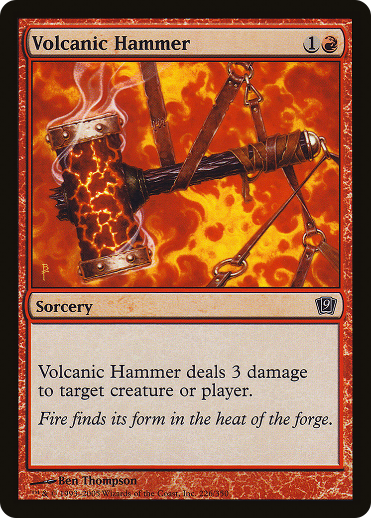 Volcanic Hammer [9ED - 226]