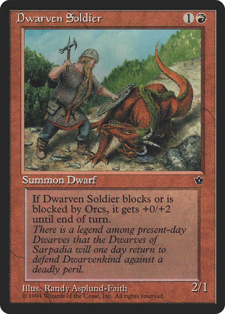 Dwarven Soldier (Asplund-Faith) [FEM - N/A]