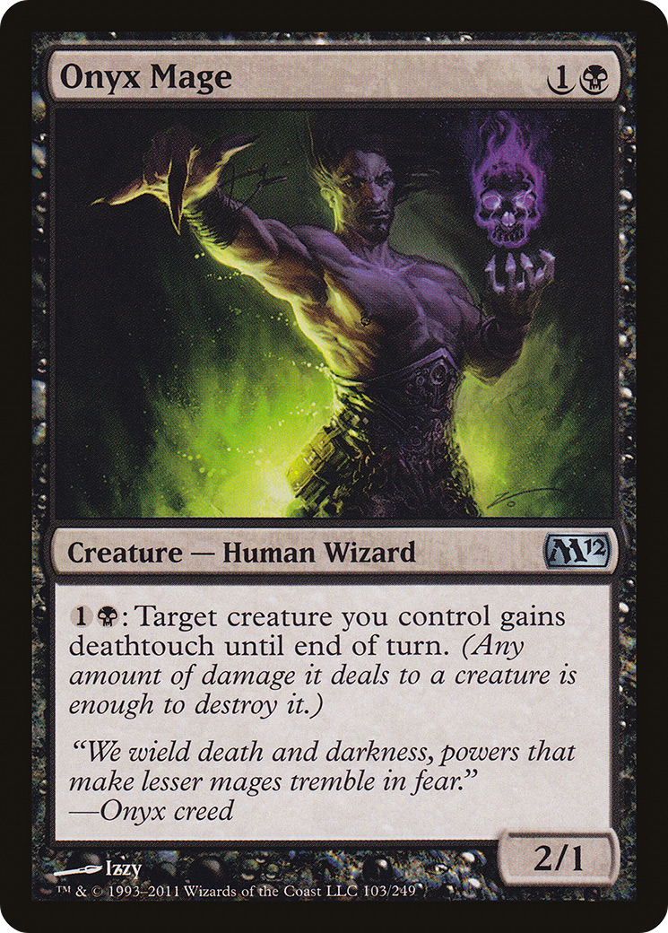 Onyx Mage [M12 - 103]